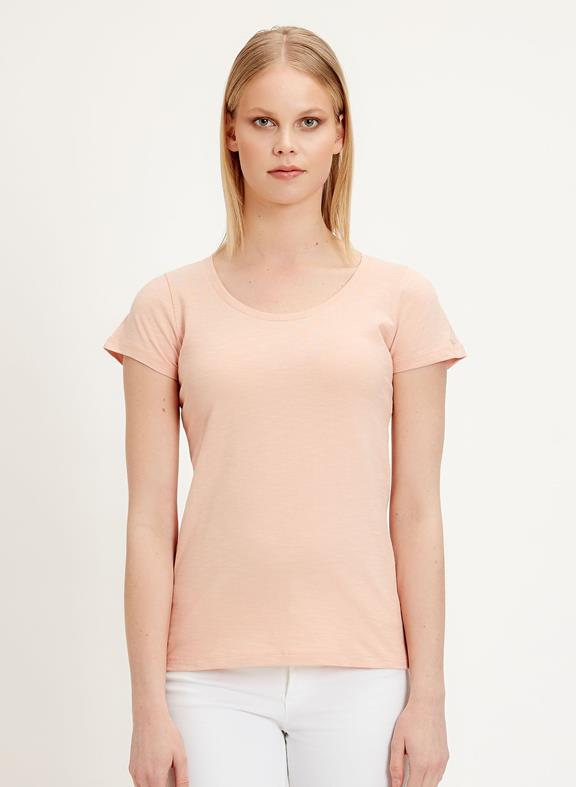 Basic T-Shirt Pink Sand 1