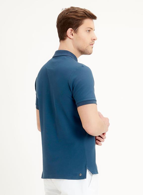 Poloshirt Navy from Shop Like You Give a Damn