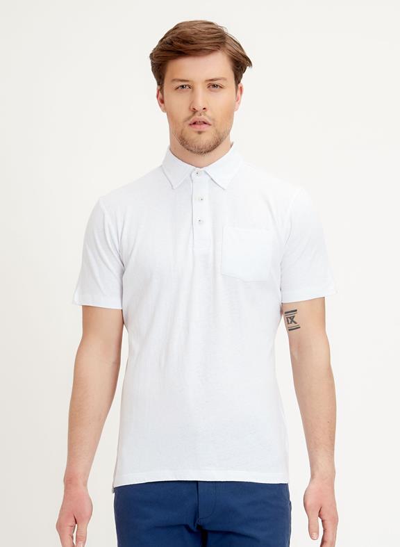 Polo Shirt Linen Blend 1
