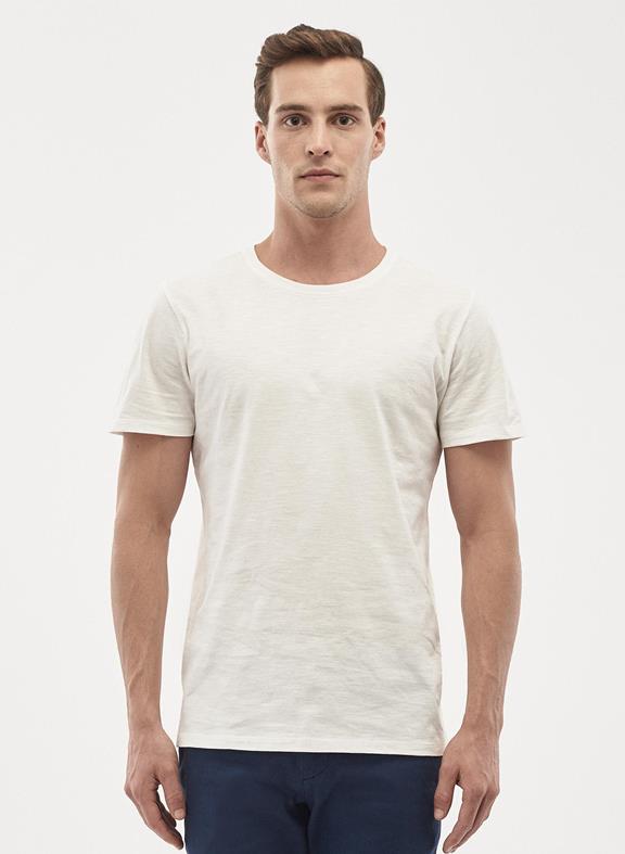 T-shirt Basic Off White from Shop Like You Give a Damn