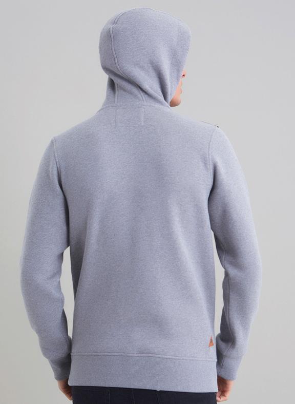 Hooded Sweater With Contrast 4