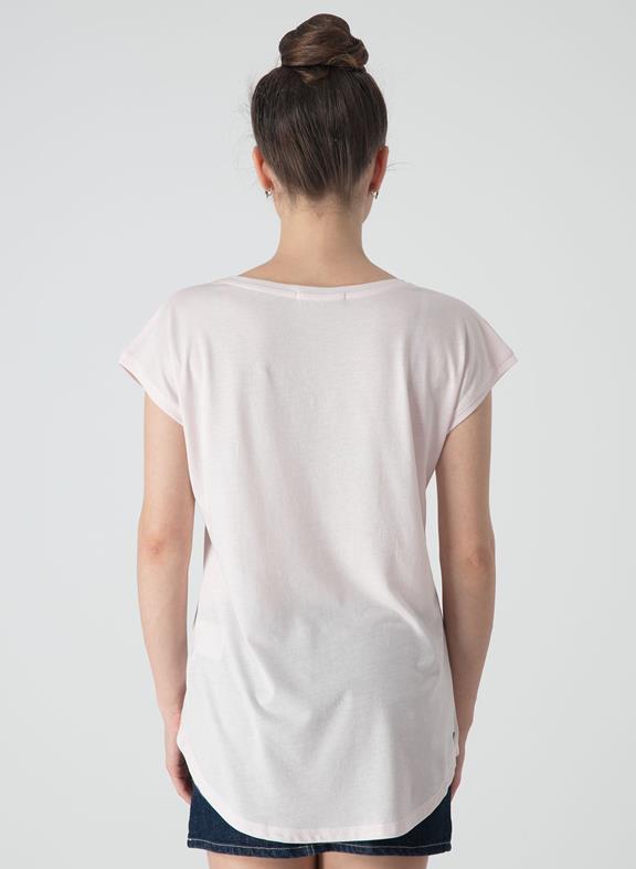 Tencel-T-Shirt Weiß 4