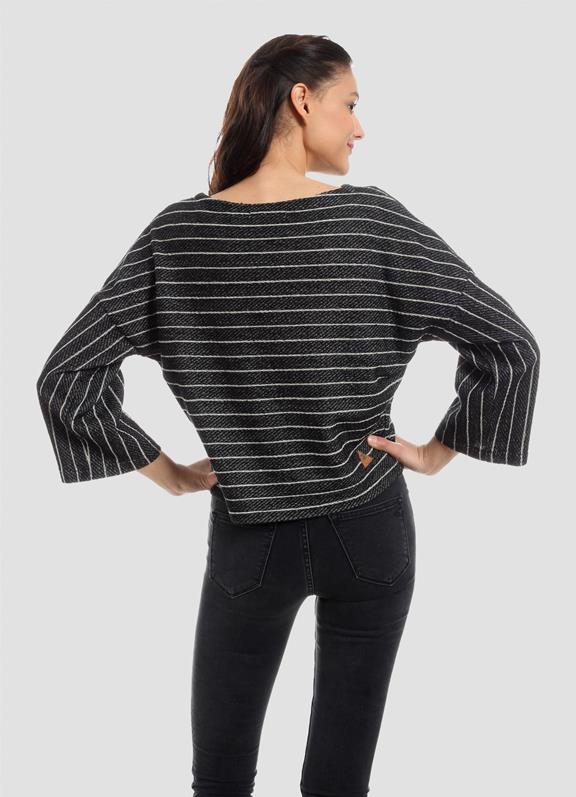 Sweatshirt Greyish Striped 3
