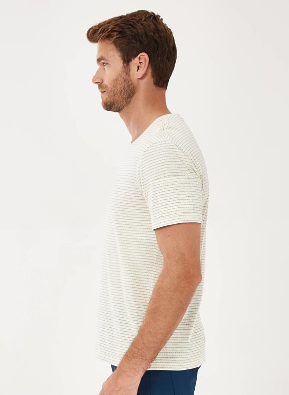 T-Shirt Met Mouwzak CrÃ¨me from Shop Like You Give a Damn