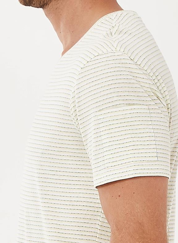 T-Shirt Met Mouwzak CrÃ¨me from Shop Like You Give a Damn