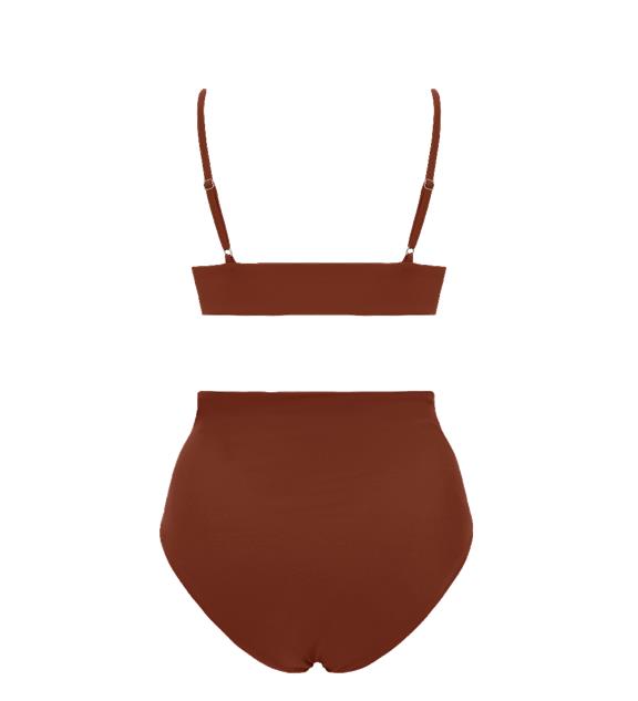 Leona + Core High Bikini Rust 5