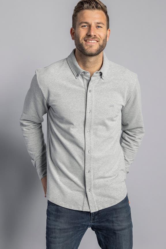 Chemise Jersey Gris Clair 1