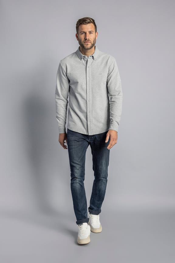 Chemise Jersey Gris Clair 2