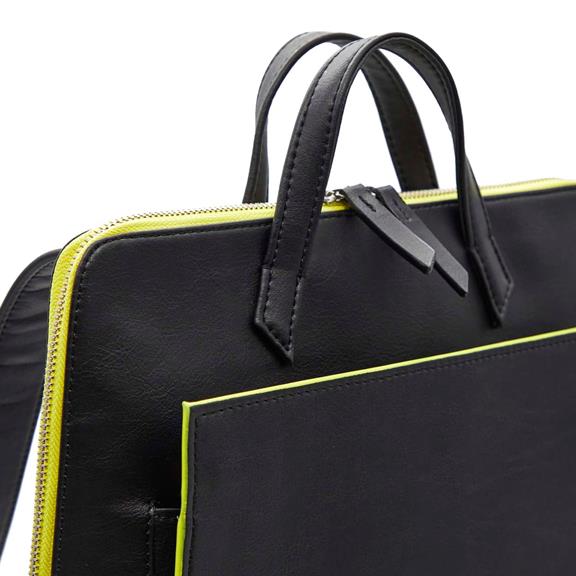 Urban Laptop Backpack Black / Yellow 7