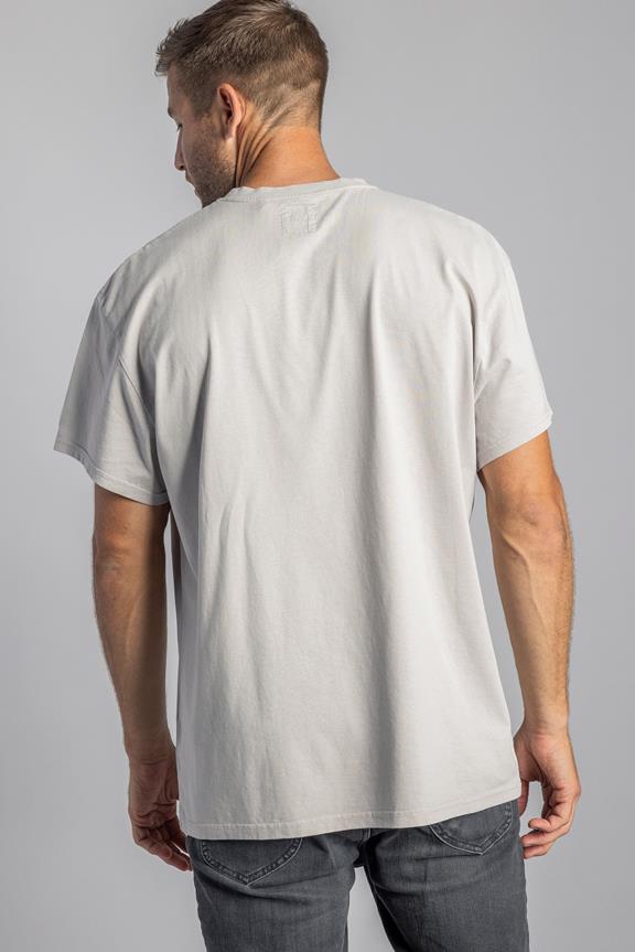 Logo Oversized T-Shirt Light Grey 3