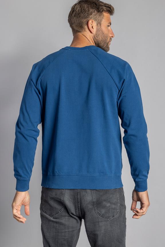 Raglan Sweater Atlantic Blauw 3