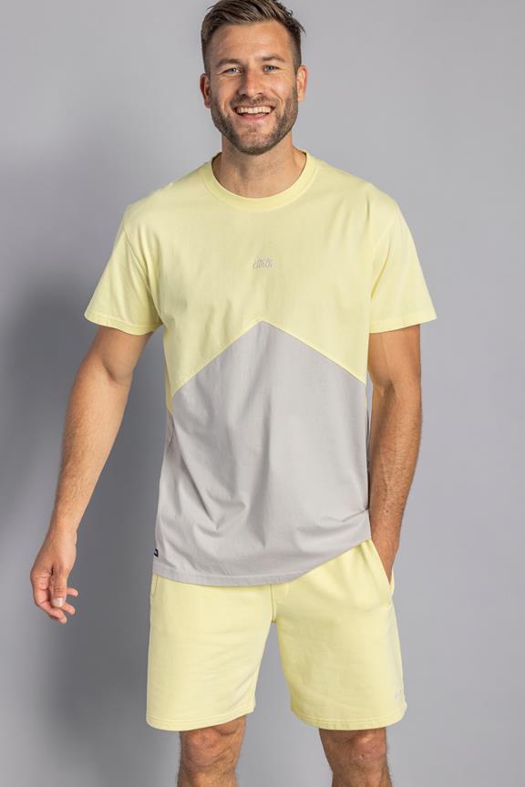 Zig Zag T-Shirt Standard Gelb/Grau 3