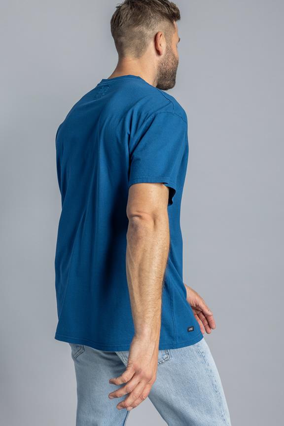 Oversized T-Shirt Atlantic Blauw 2