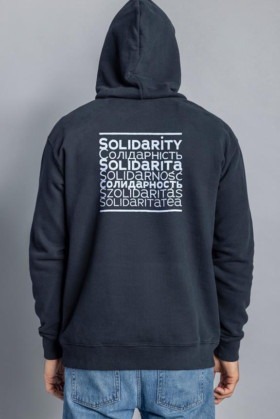 Solidarity Hoodie Zwart 1