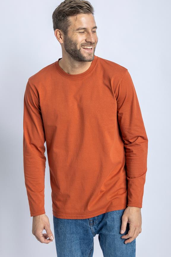 Longsleeve Shirt Rust 3