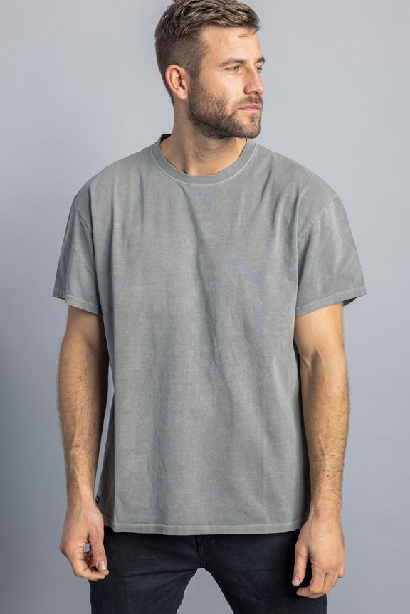 Oversized T-Shirt Grau 3