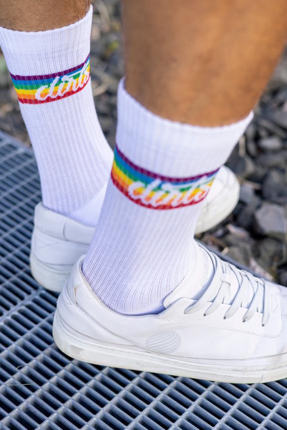 Rainbow Sokken Wit 6