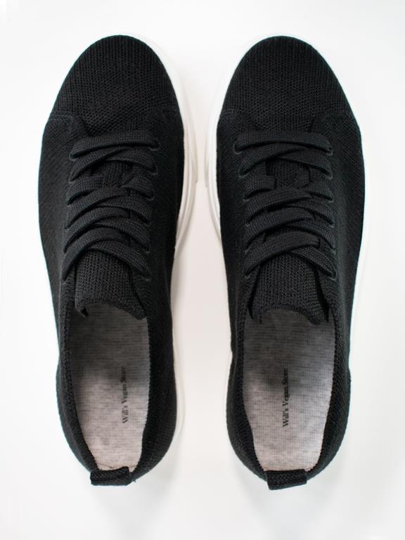 Ny Sneakers Zwart Knit 6