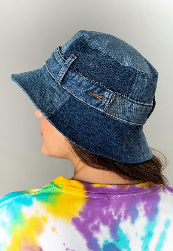 Nova Denim Bucket Hat Blau 3