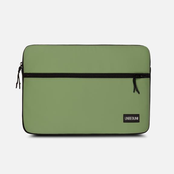 Laptop Sleeve Front Pocket Green 1