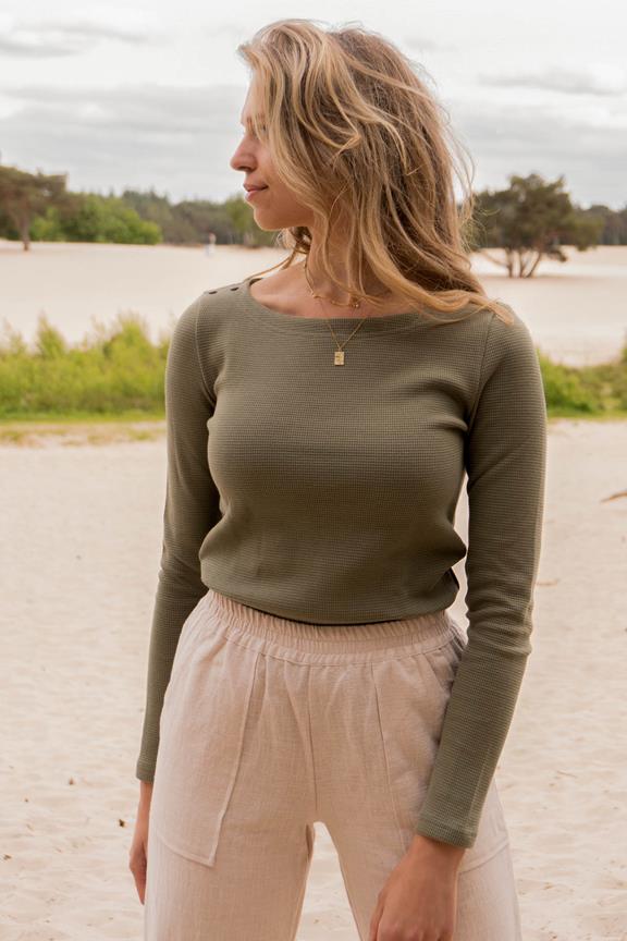 Sweater Sophia Olive Green 1