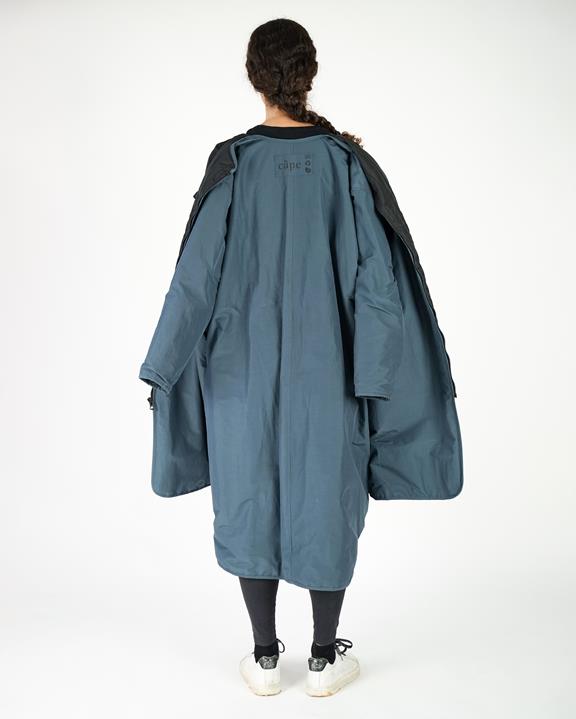 Raincoat Long Blue 3