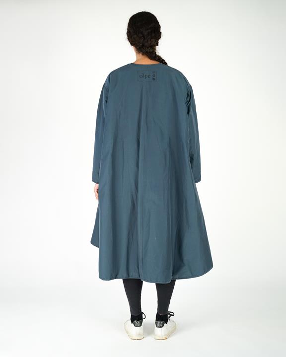 Raincoat Long Blue 4