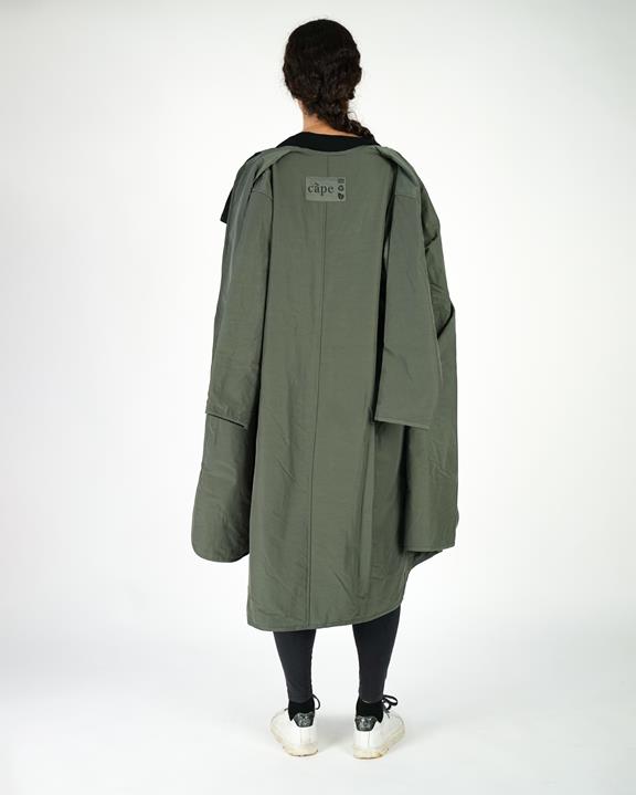 Raincoat Long Green 3