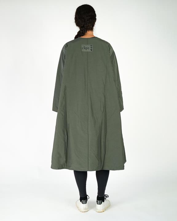 Raincoat Long Green 4