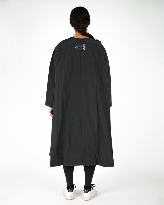 Raincoat Long Black 4