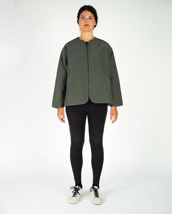 Raincoat Short Green 1