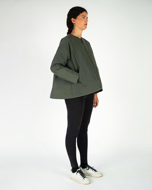 Raincoat Short Green 2