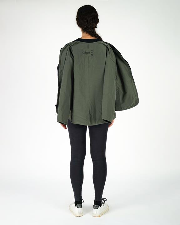 Raincoat Short Green 3