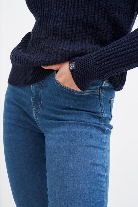 Christa Sweater Round Neck Dark Blue 3