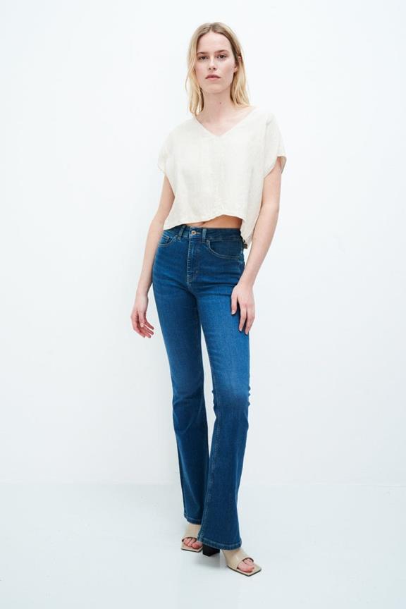 Lisette Flare Jeans Lichtblauw 1