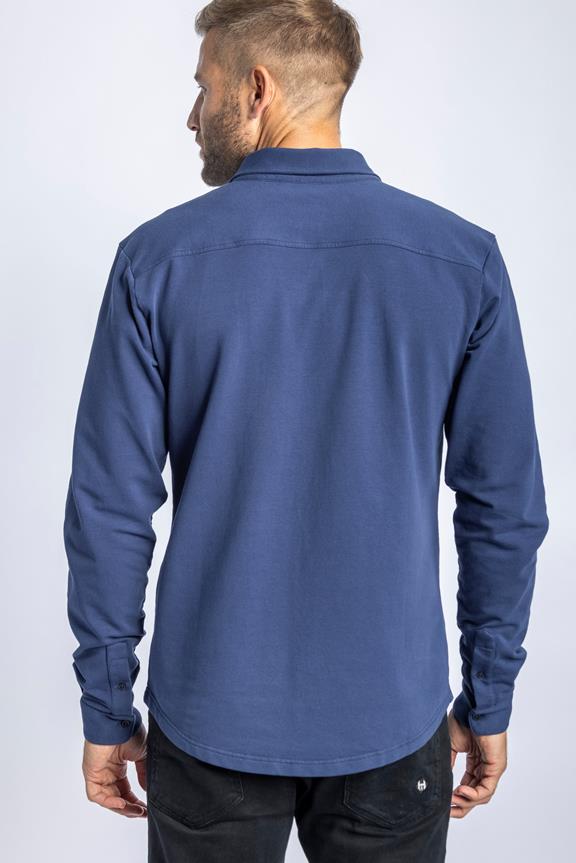 Overhemd Jersey Blauw 4
