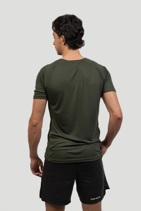 T-Shirt Performance Eucalyptus Vert Pin 2