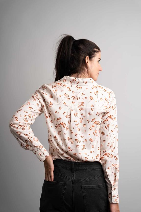 Mees Cream Blossom Blouse 4