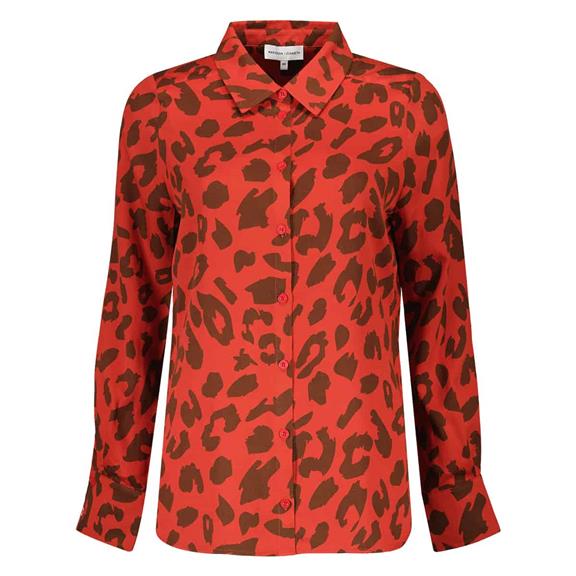 Mees Rote Leopardenbluse 1