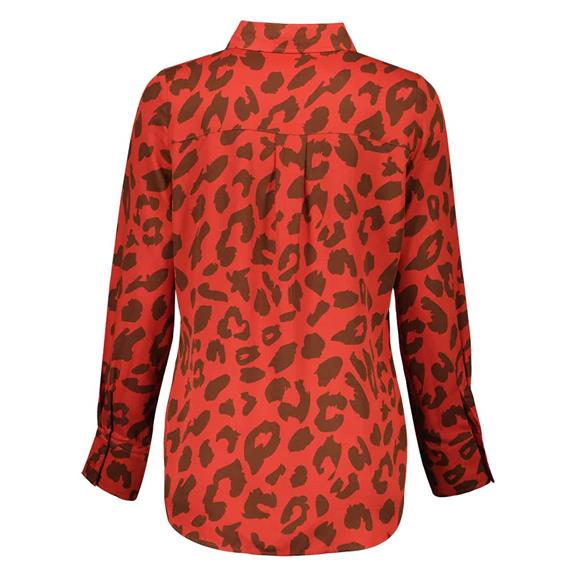 Mees Rote Leopardenbluse 3
