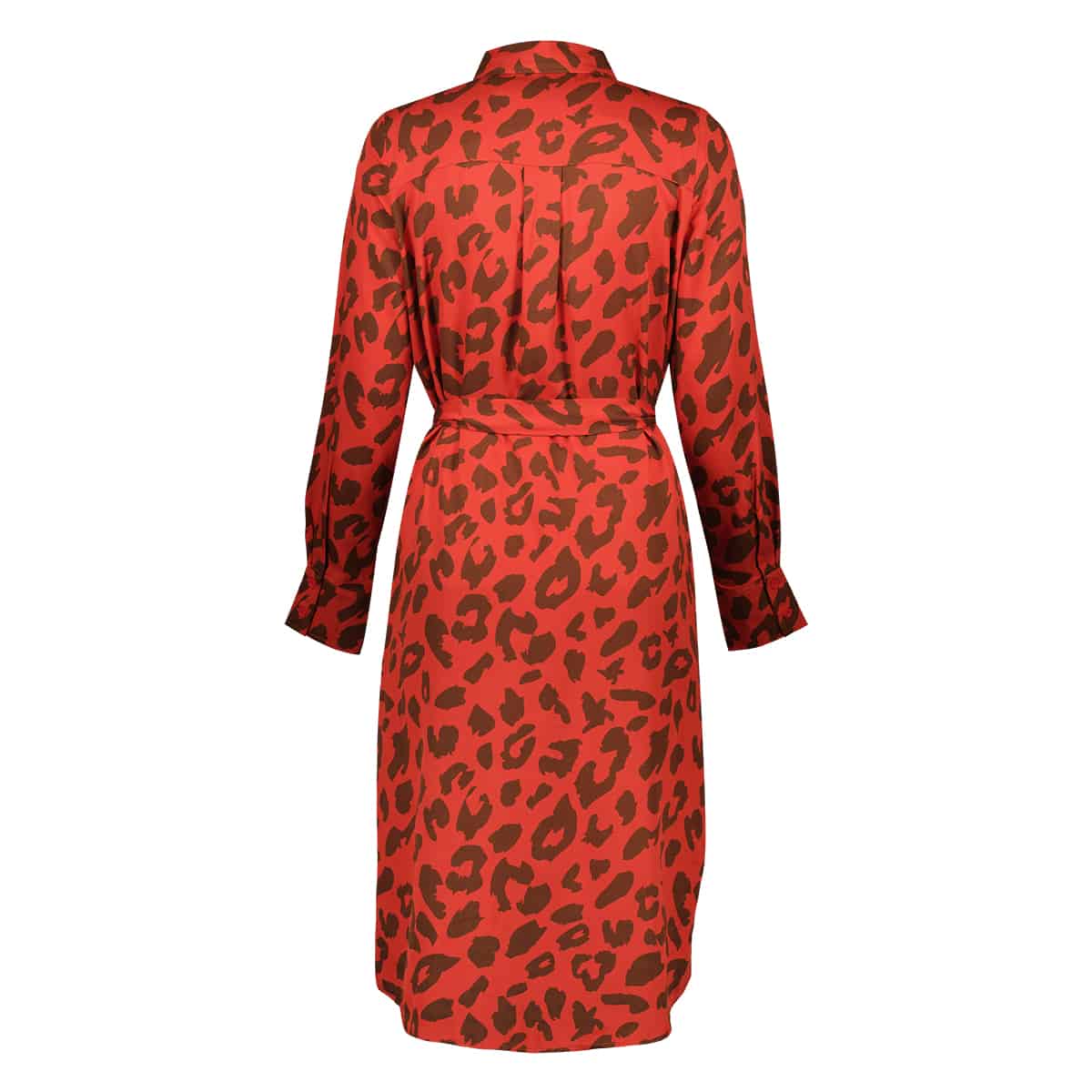 Blackbird Red Leopard Dress 3