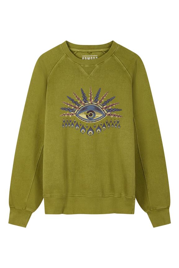 Anton Komodo Eye Sweatshirt Green 1