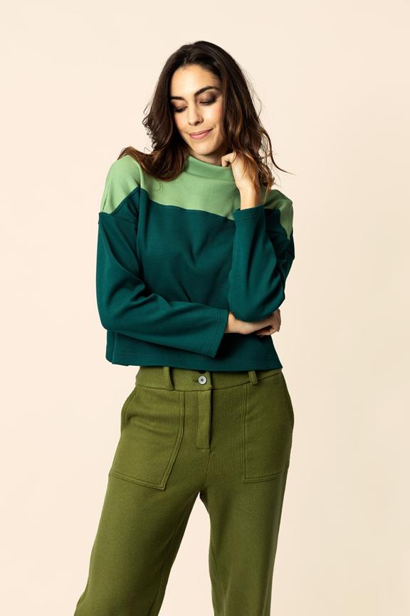 Amazon Pullover Grün 2