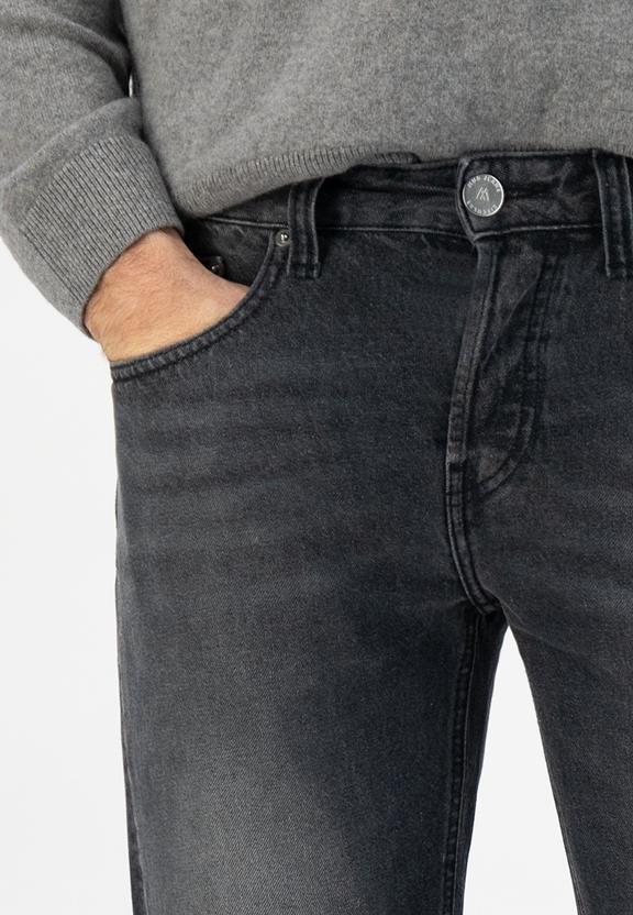 Regular Dunn Jeans Worn Zwart 5