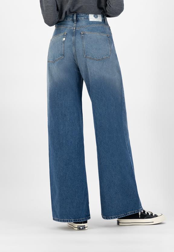 Wyde Sara Jeans Medium Stone Blau 5