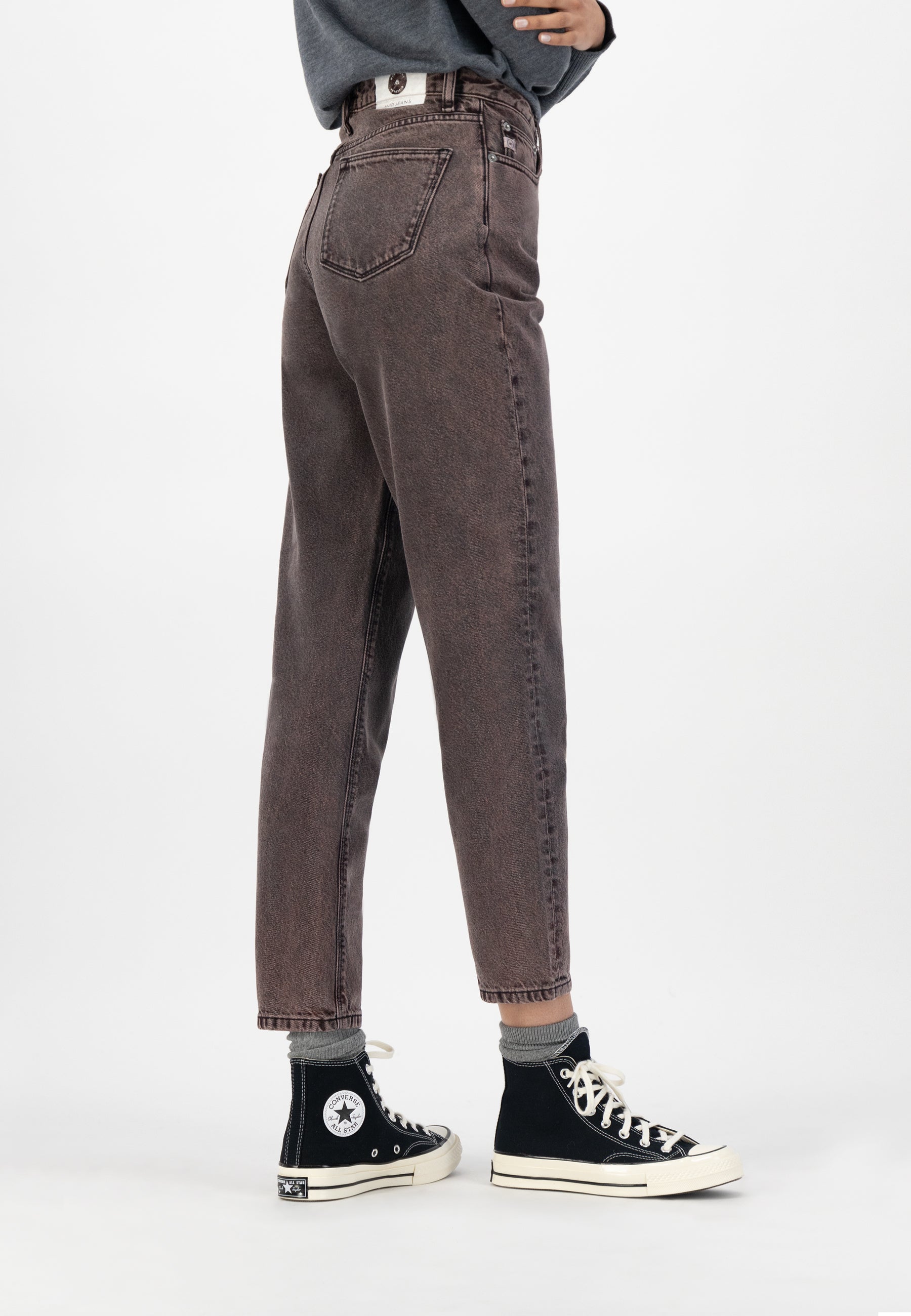 Mom Tapered Jeans Berry 6