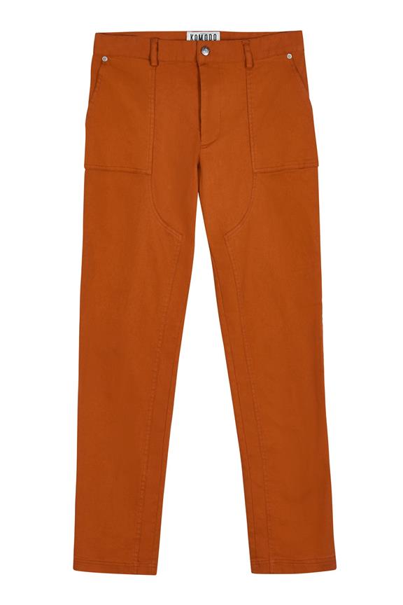 Carpenter Trousers Dark Orange 2