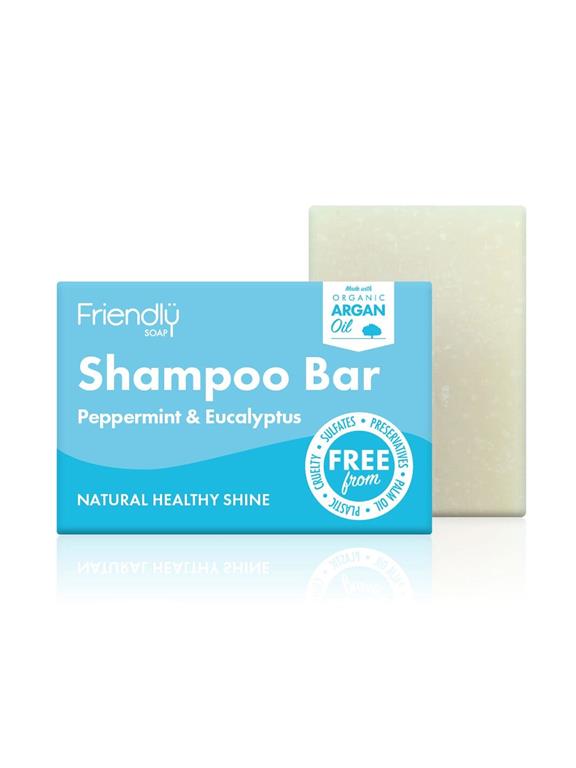 Shampoo Bar Pfefferminz & Eukalyptus 1