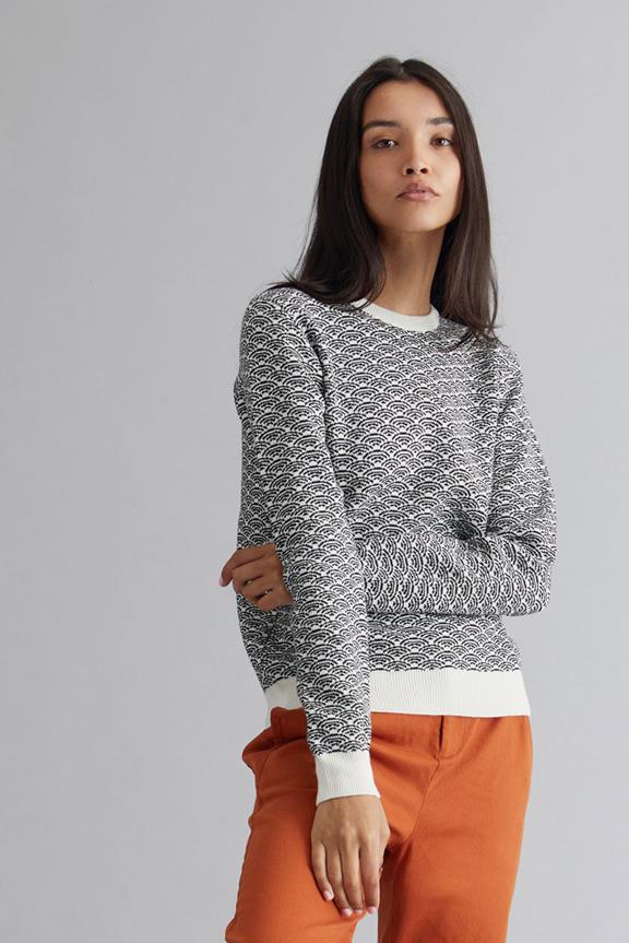 Sweater Tara Organic Cotton Offwhite 1