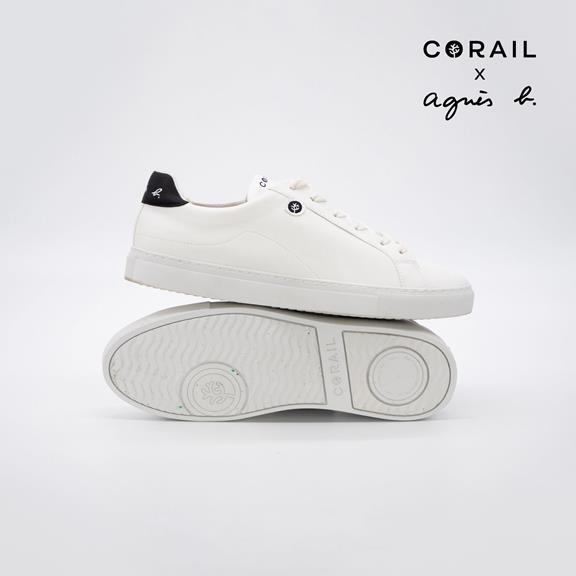 Sneakers Marseille 21 Agnes B Wit 1